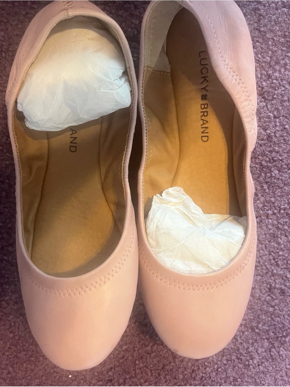 Lucky Brand Blush Pink Ballet Flats